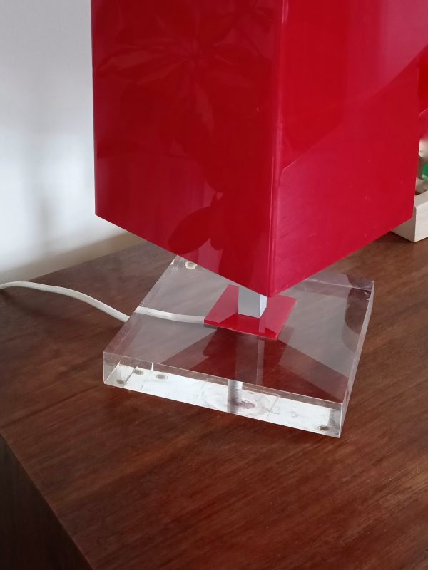 Réservée - Lampe plexi années 80 – Image 3