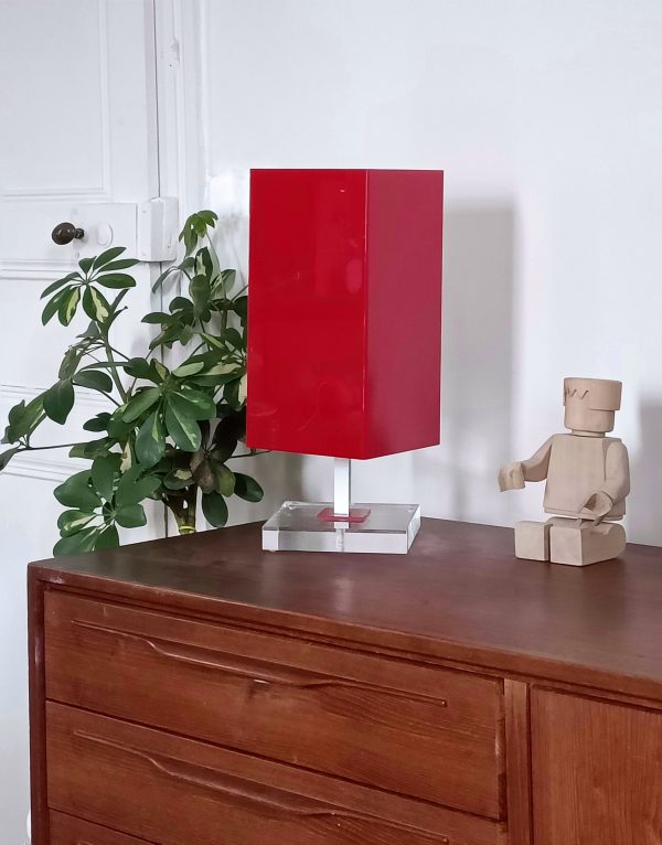 Réservée - Lampe plexi années 80
