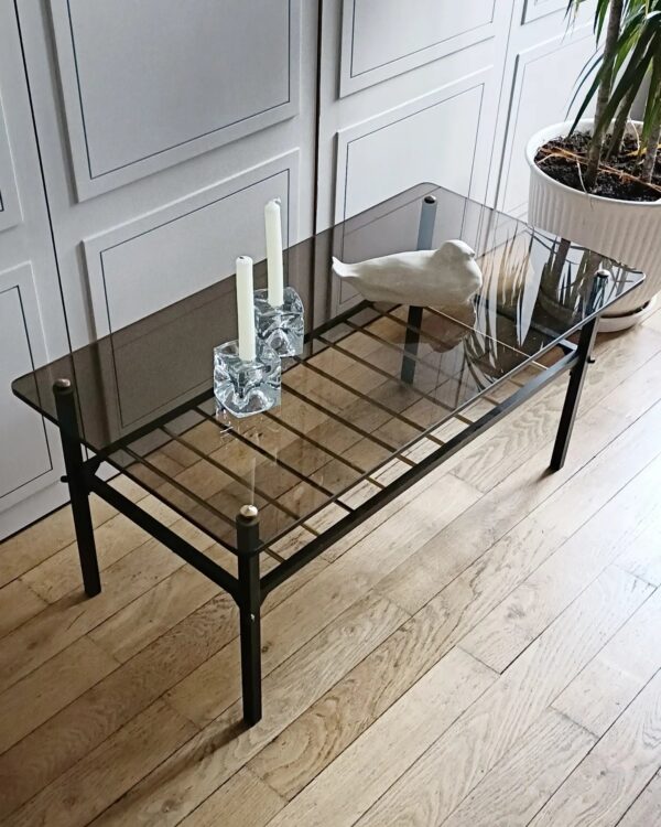 Table basse verre fumé noir – Image 7
