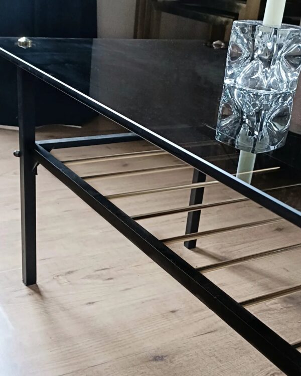 Table basse verre fumé noir – Image 5