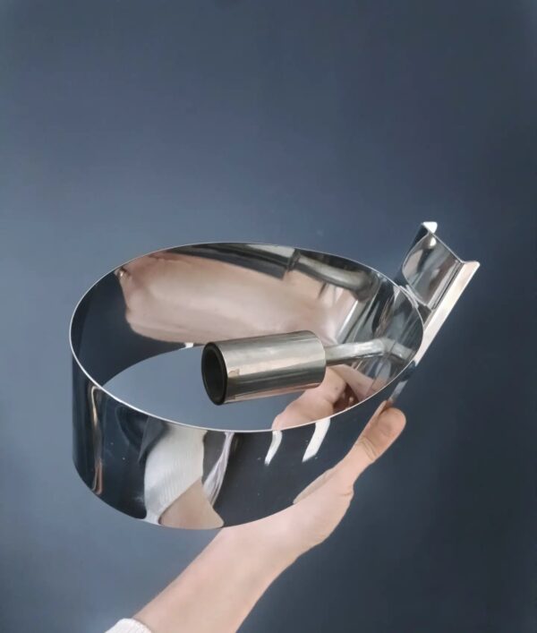 Paire d'appliques chrome – Image 3
