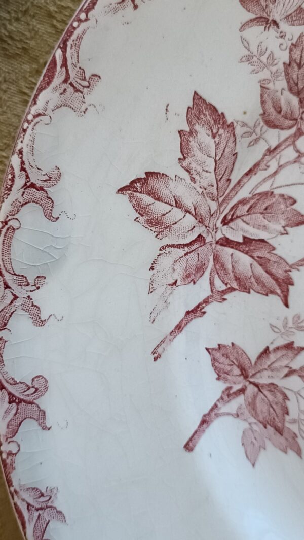 Set de 6 assiettes plates "Aubépine" terre de fer – Image 7