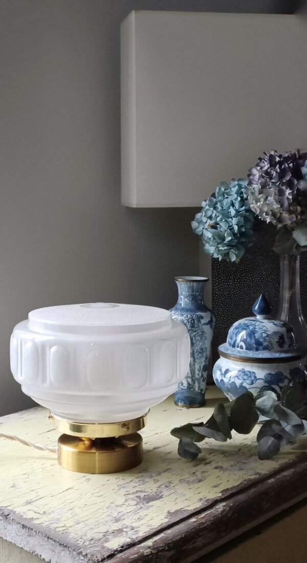 Lampe à poser globe XL blanc – Image 2