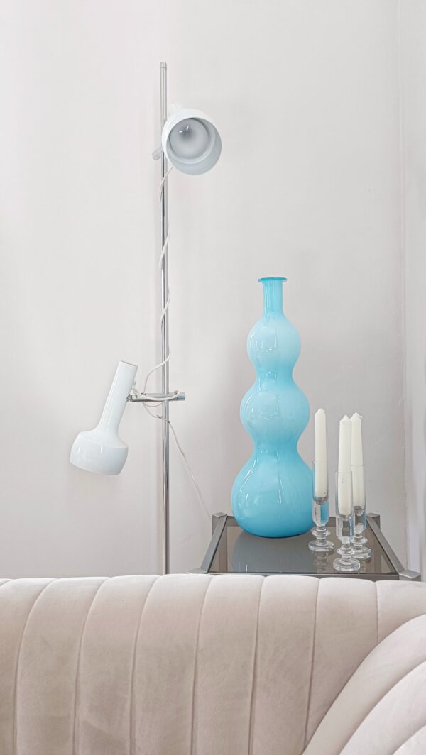 Très grand vase Empoli Murano en opaline – Image 2