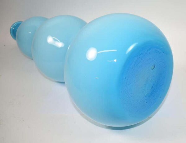Très grand vase Empoli Murano en opaline – Image 5