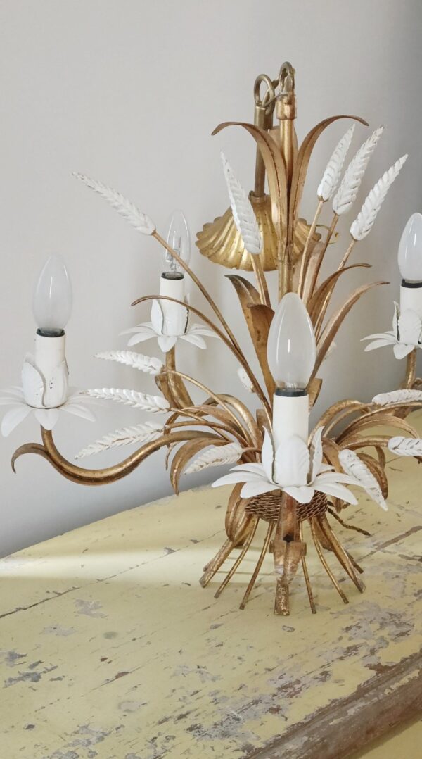 (Réservé) Lustre épi de blé Maison Masca – Image 2