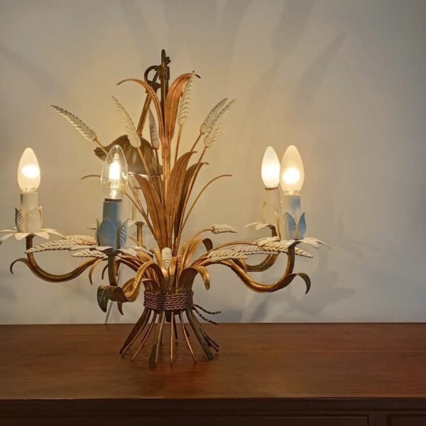 (Réservé) Lustre épi de blé Maison Masca