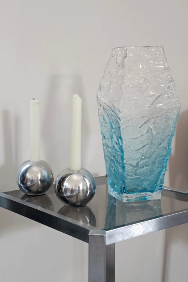 Vase vintage asymétrique années 70 – Image 2