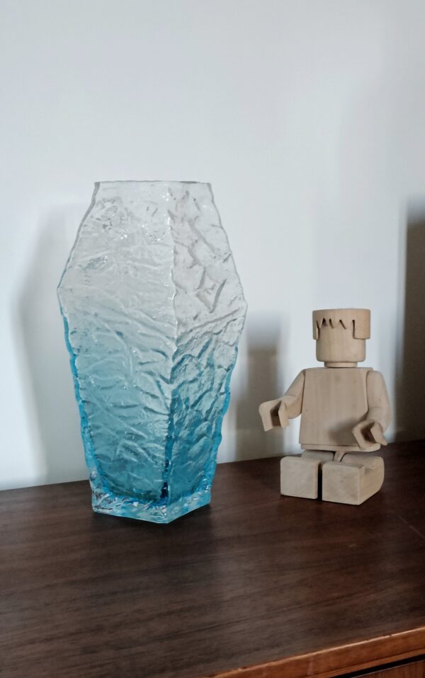 Vase vintage asymétrique années 70 – Image 4