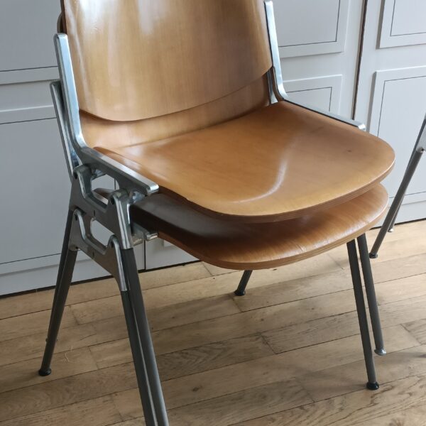 Paire de chaises DSC 106 Giancarlo Pirretti