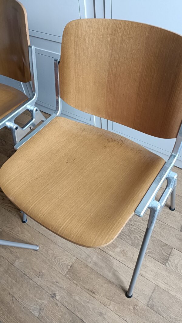 Lot de 4 chaises DSC 106 Giancarlo Pirretti – Image 4