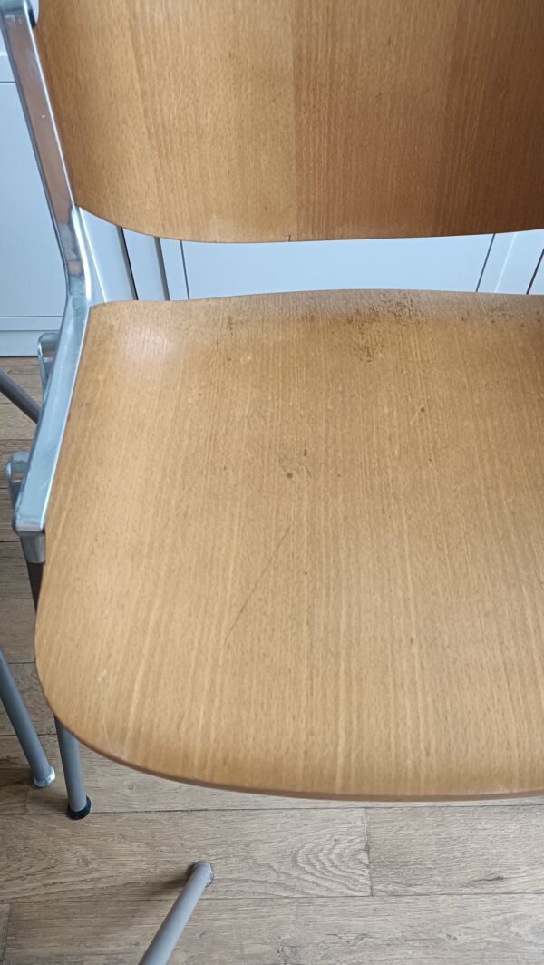 Lot de 4 chaises DSC 106 Giancarlo Pirretti – Image 8