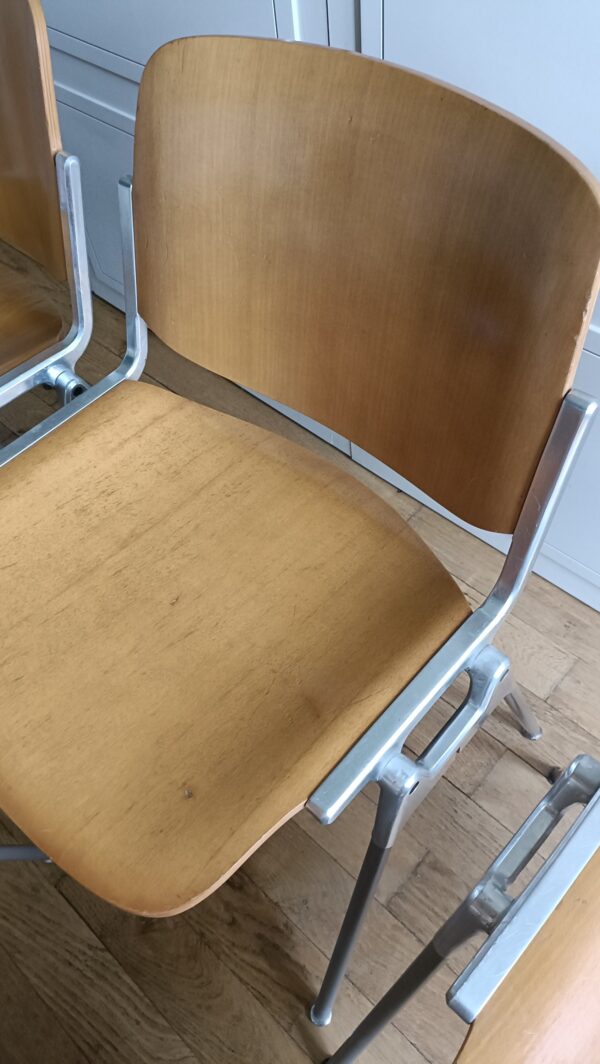 Lot de 4 chaises DSC 106 Giancarlo Pirretti – Image 9