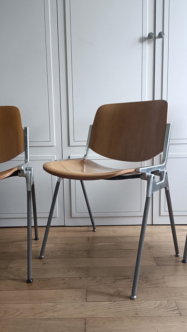 Lot de 4 chaises DSC 106 Giancarlo Pirretti – Image 5