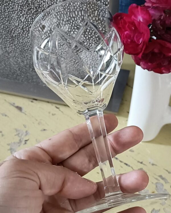 Set de 6 verres à vin en cristal de prestige – Image 2