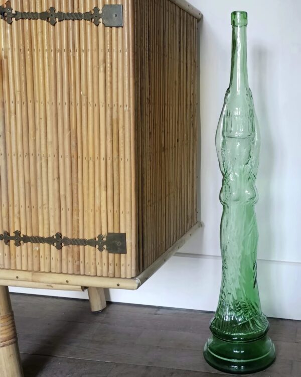 Ancienne bouteille italienne verre Chianti – Image 2