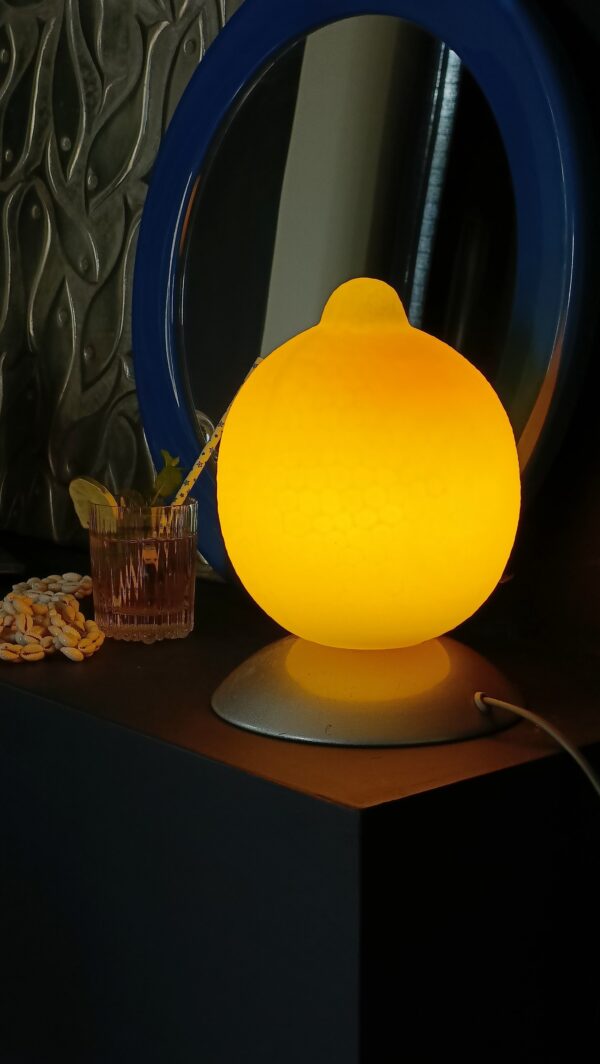 Lampe citron années 80 – Image 2