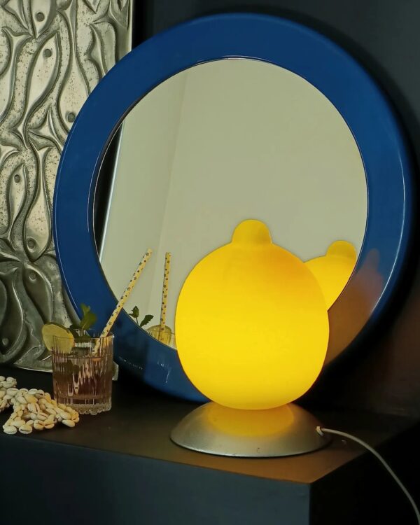 Lampe citron années 80 – Image 5