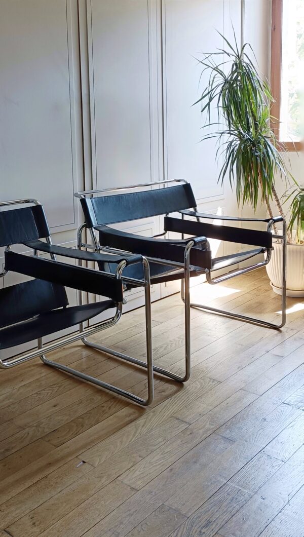 Fauteuil Wassily édition Bononia / Gavina – Image 3