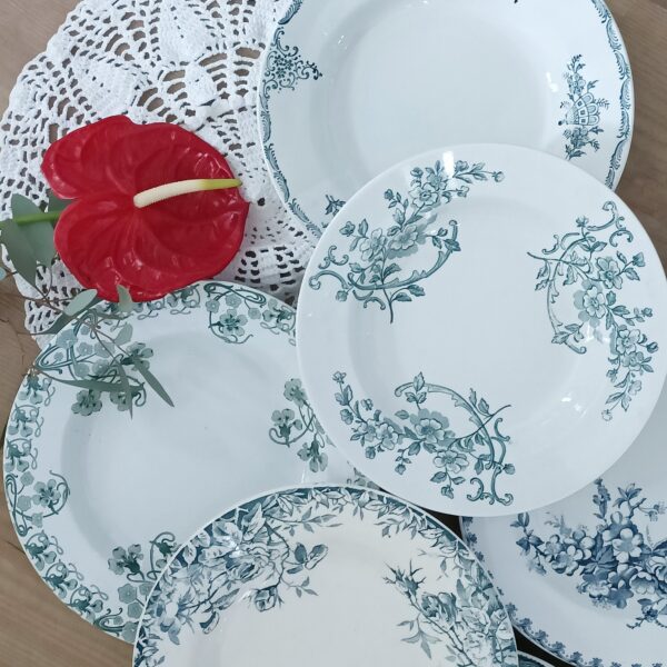 Set de 6 assiettes creuses Terre de fer