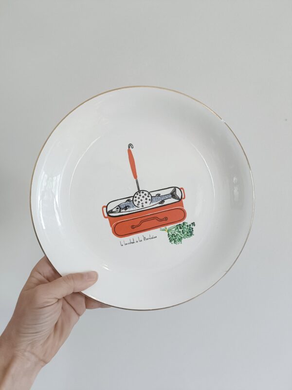 Lot de 9 assiettes Mer et Rivière – Image 7