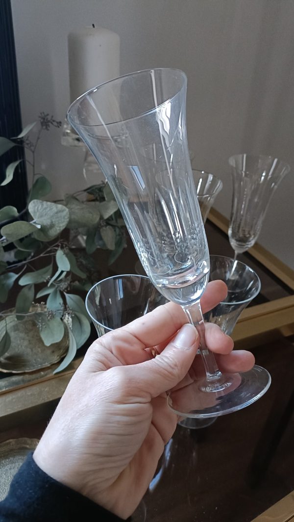 Ensemble de 6 flûtes prestige en cristal – Image 4