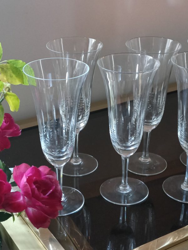 Ensemble de 6 flûtes prestige en cristal – Image 2