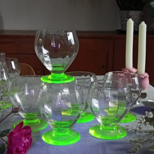 Réservés Evelyn - Lot de verres en ouraline