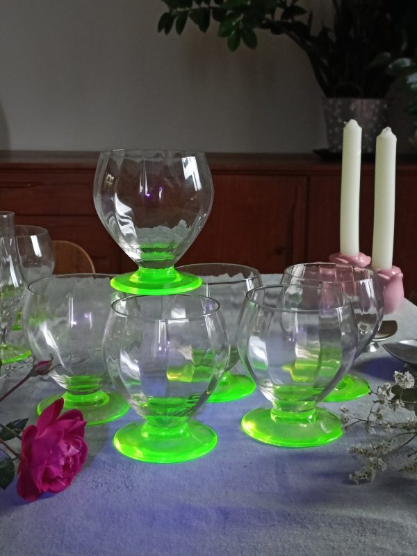 Réservés Evelyn - Lot de verres en ouraline