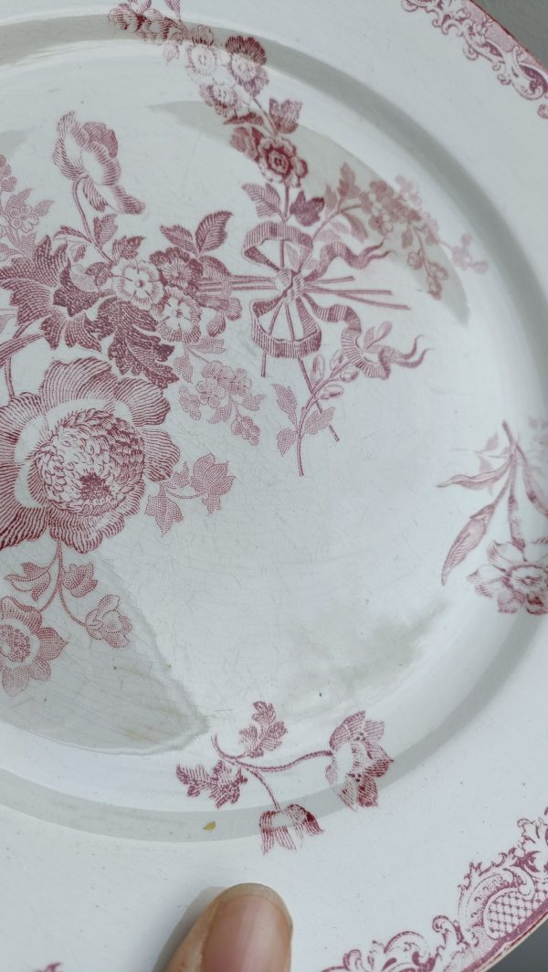 Service de 6 assiettes plates Fontanges – Image 4