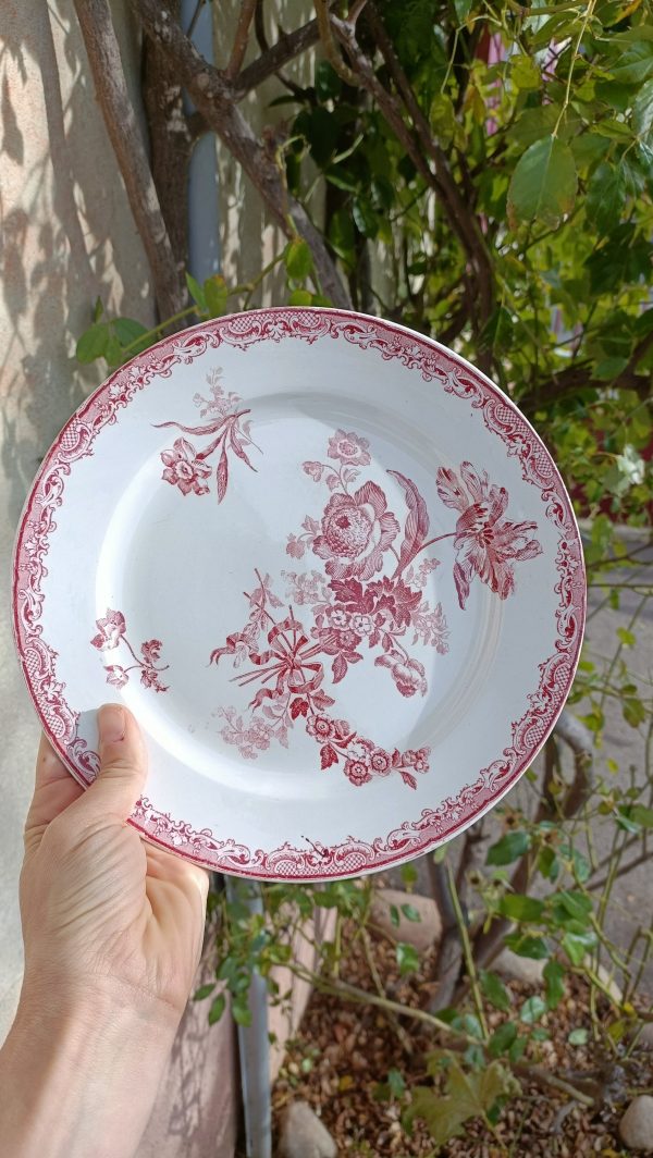 Service de 6 assiettes plates Fontanges – Image 3