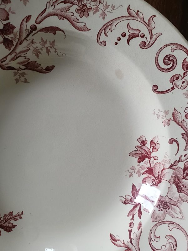 Ensemble dépareillé de 6 assiettes creuses Terre de fer multicolores – Image 5