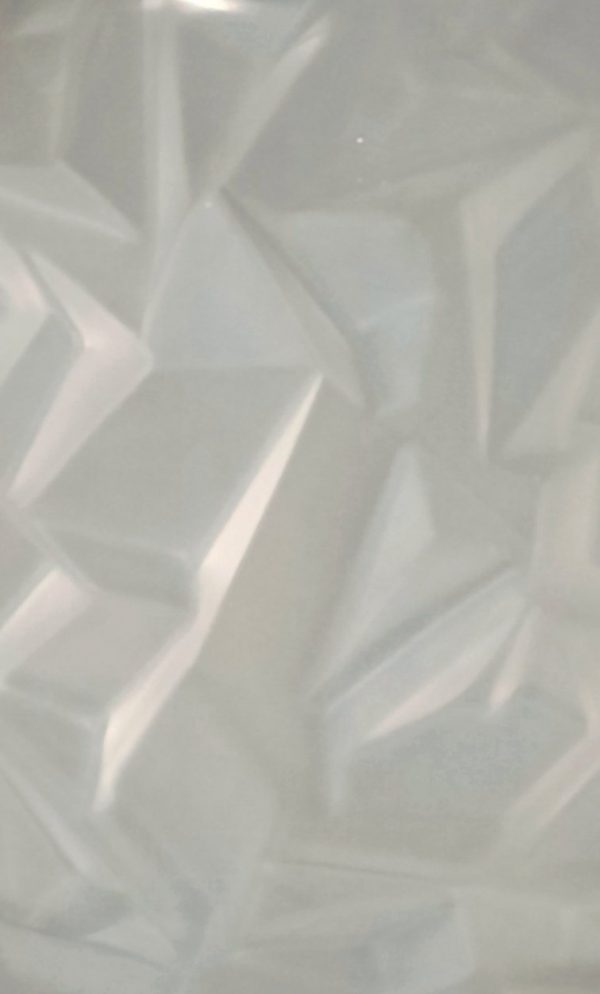 Vase "Origami" art déco blanc – Image 2