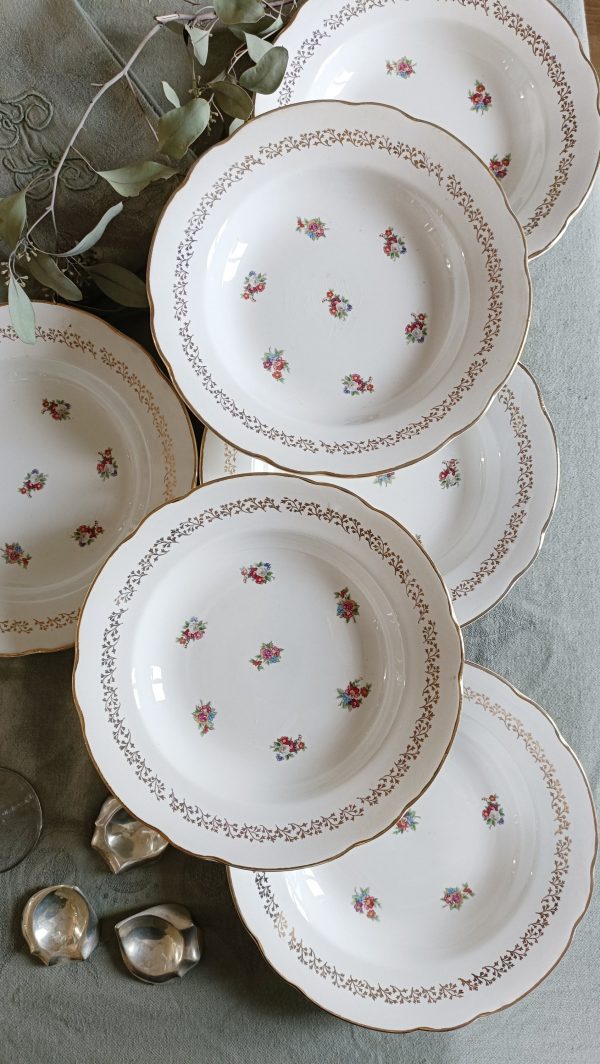 Service de 6 assiettes creuses Liberty