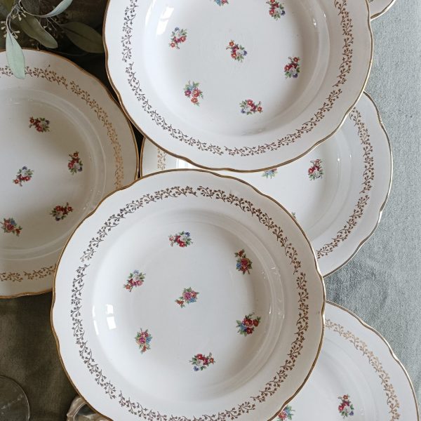 Service de 6 assiettes creuses Liberty