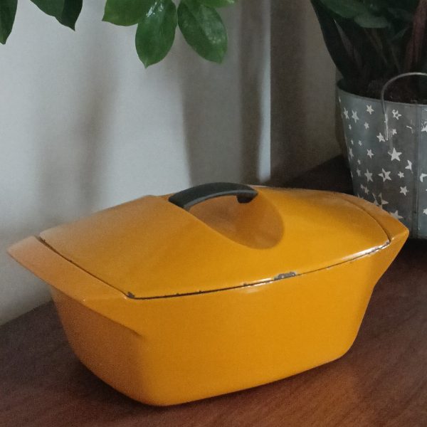 Cocotte fonte Le Creuset  "La coquelle" de 1958