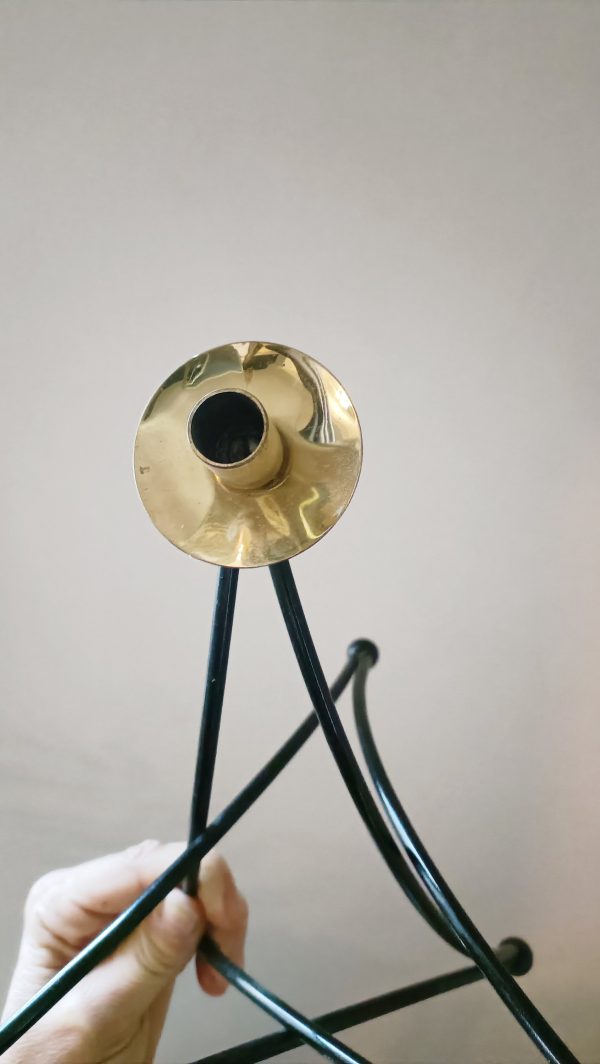 Bougeoir laiton vintage – Image 3