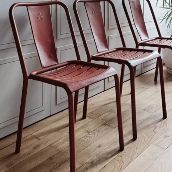 Paire de chaises Tolix