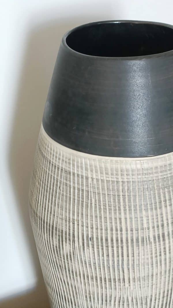Grand vase céramique vintage – Image 2