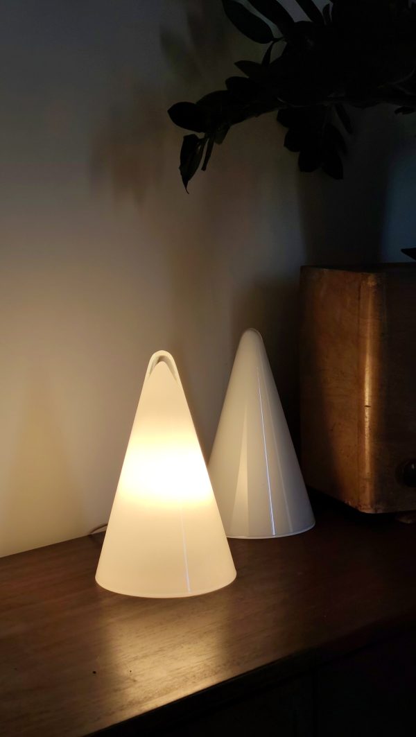 Lampe SCE Habitat vintage en verre – Image 2