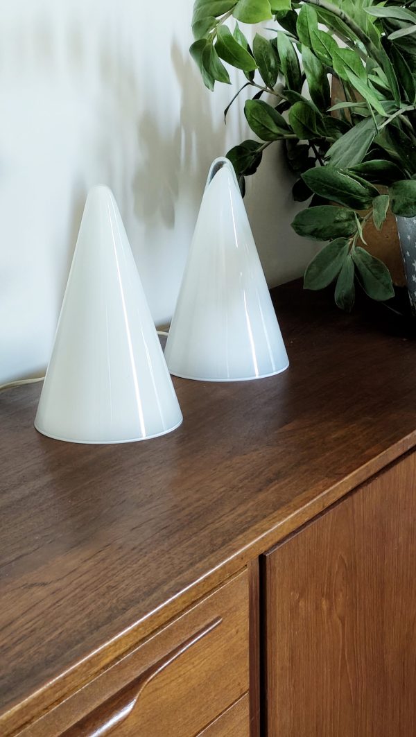 Lampe SCE Habitat vintage en verre