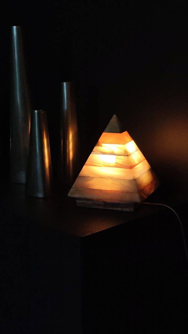 Lampe vintage en onyx – Image 4