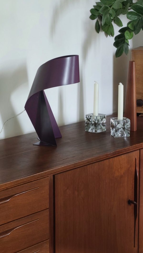 Lampe Ribbon Habitat prune/violette – Image 2