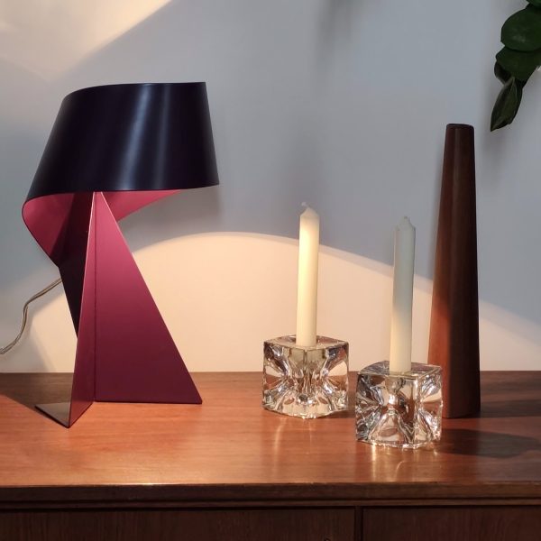 Lampe Ribbon Habitat prune/violette