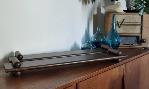 Paire d'etagères italiennes midcentury vintage – Image 2