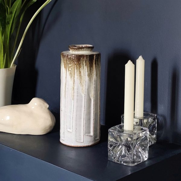 Vase japonais en gré émaillé