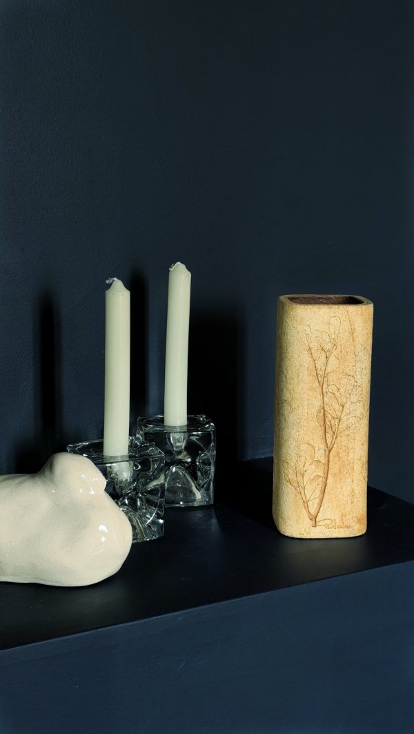 Vase "Herbier" années 60, Raymonde Leduc – Image 8