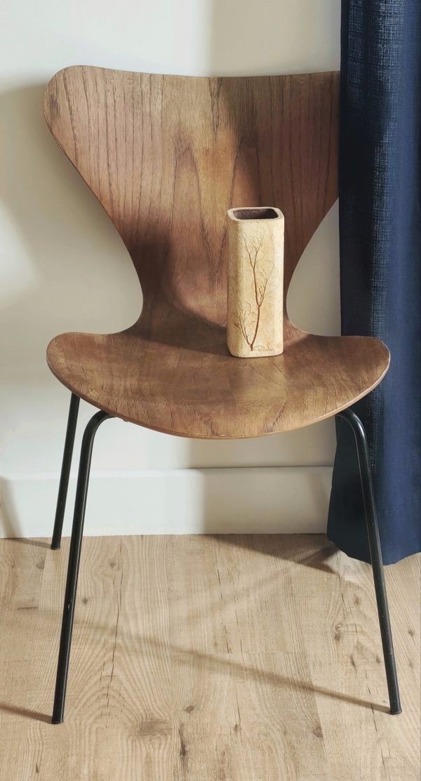 Vase "Herbier" années 60, Raymonde Leduc – Image 3