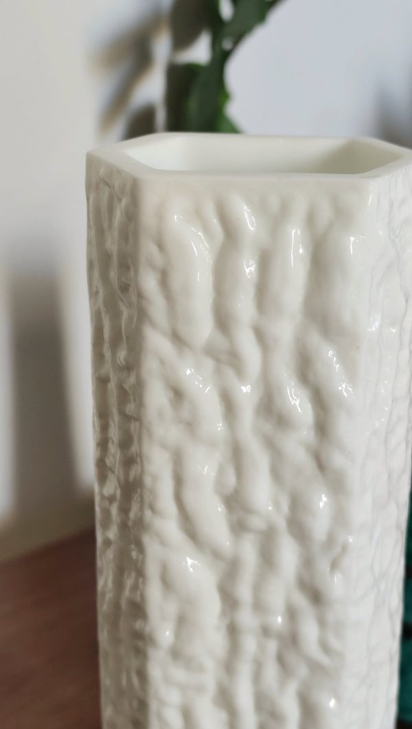 Vase vintage opaline « Ingrid Glas » (Allemagne de l’Ouest) – Image 6