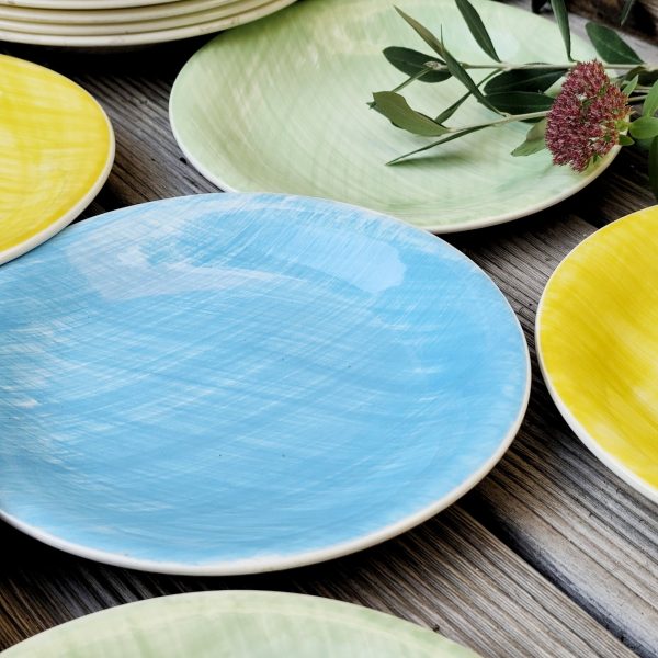 Ensemble de 6 assiettes à dessert Mistral